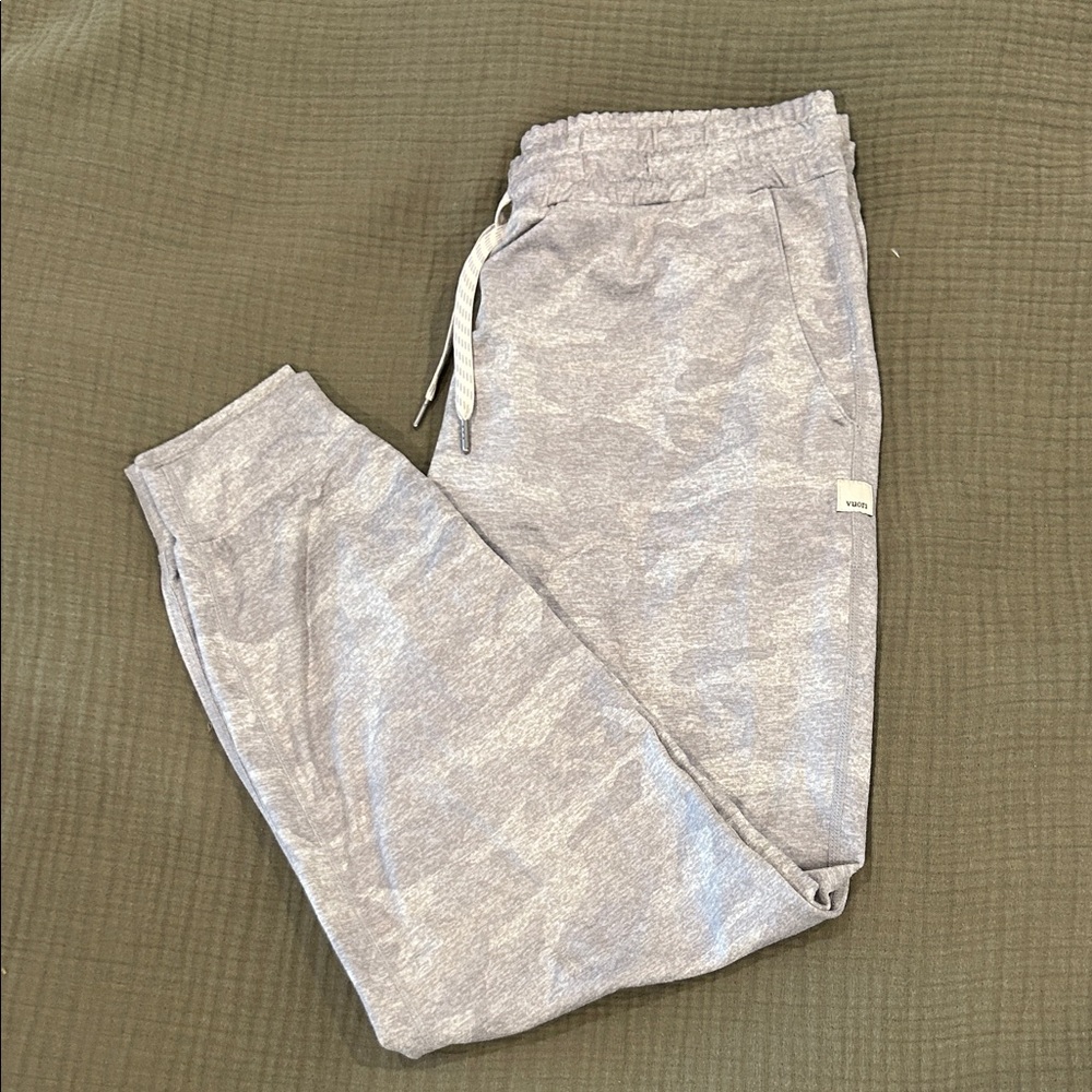 Vuori Kids Light Gray Sweatpants
